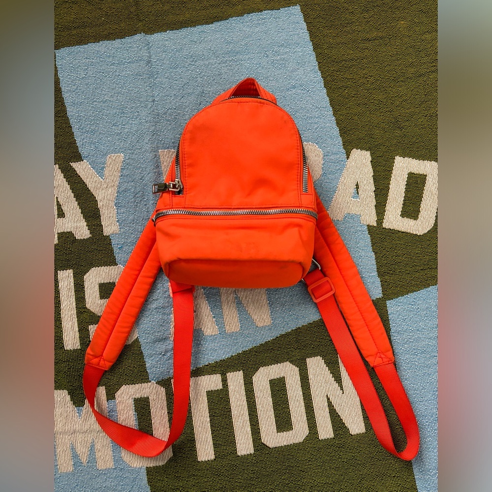 Mini Orange Backpack